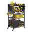 4-tier Tool Organizer Cart on Wheels 150 lbs Garage Cart for Workshop
