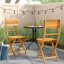 Chaise d'appoint de patio Remacia-167523780