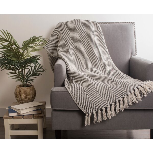 Union Rustic Cassie Woven Throw Blanket & Reviews | Wayfair