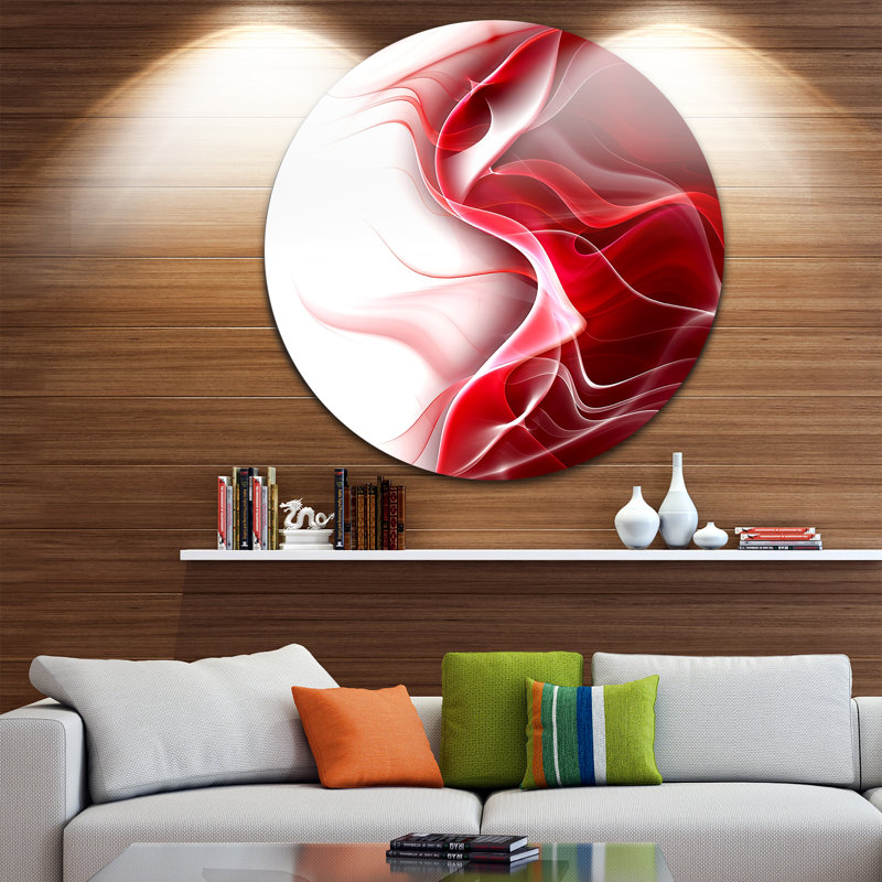 « 3d fractal abstract design », impression sur métal, H 36 po x l 36 po x P 1 po