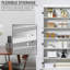 Grande armoire de rangement autoportante avec 4 portes-831078394