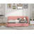 Jordyne Upholstered Linen Daybed-609716982