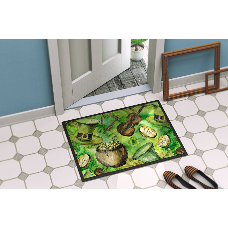 36 po x 24 po tapis de porte extérieur antidérapant Maura