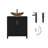 30" Free-Standing Modern Single Bathroom Vanity With Sink-1880153942