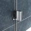 Porte de baignoire à charnière sans cadre avec processus de trempage thermique l 34 po x H 58 po Julien-824470311