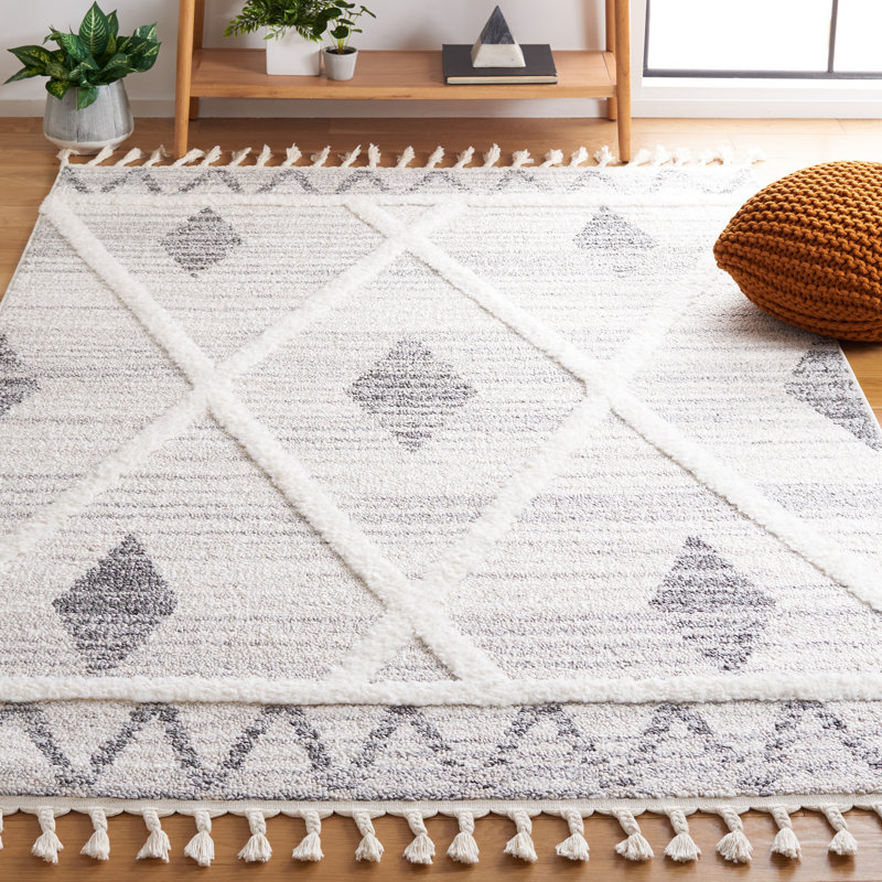 Tapis à poils longs Devondra, Rectangle 4 pi x 6 pi