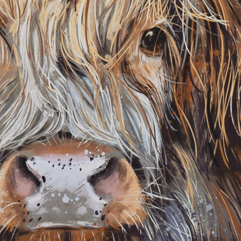 Brodie Framed Canvas 710x30x900mm