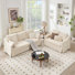 2-Piece Upholstered Mordern Living Room Slipcover Sofa Set