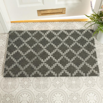 Slayden Non-Slip Chevron Doormat