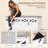 2 Tier Shoe Storage Bench with Doors, 59" Farmhouse Shoe Bench with Padded Cushion, 12 Pairs of Bed End Bench, Entryway Bench with Storage for Bedroom, Living Room, Brown And White-126660383-118881500