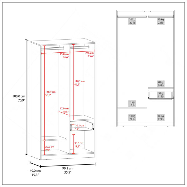 Dimensions du produit