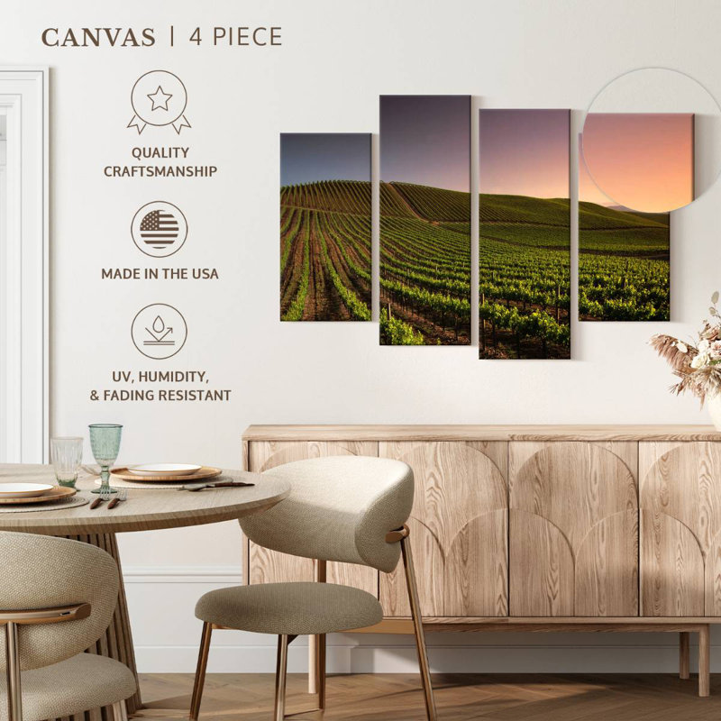 Alvord Carneros Winery, H 22 po x l 36 po