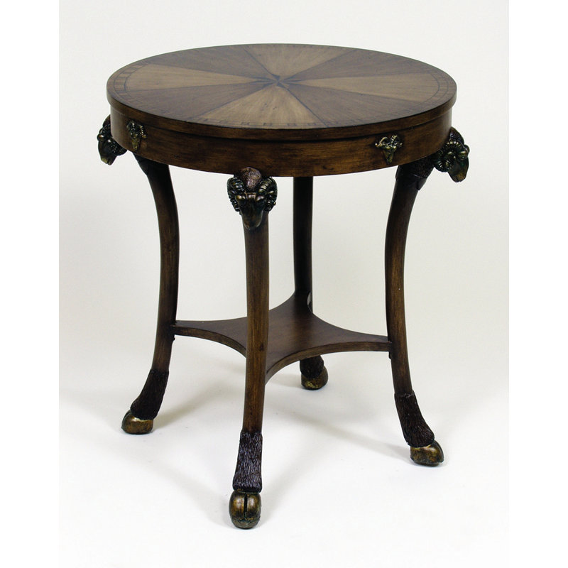 Wood End Table