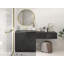 Meuble-lavabo autoportant 24 po avec lavabo en acrylique et tiroir noir 24 po Monterey-492681851-488498528-490662289
