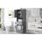 Tall Bathroom Cabinet With Laundry Basket, Large Storage Space Tilt-Out Laundry Hamper And Upper Storage Cabinet, Grey-1022370973