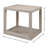 Bungalow Solid Wood End Table
