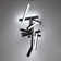 Chaos 12 - Light Dimmable Sputnik Modern Linear Chandelier