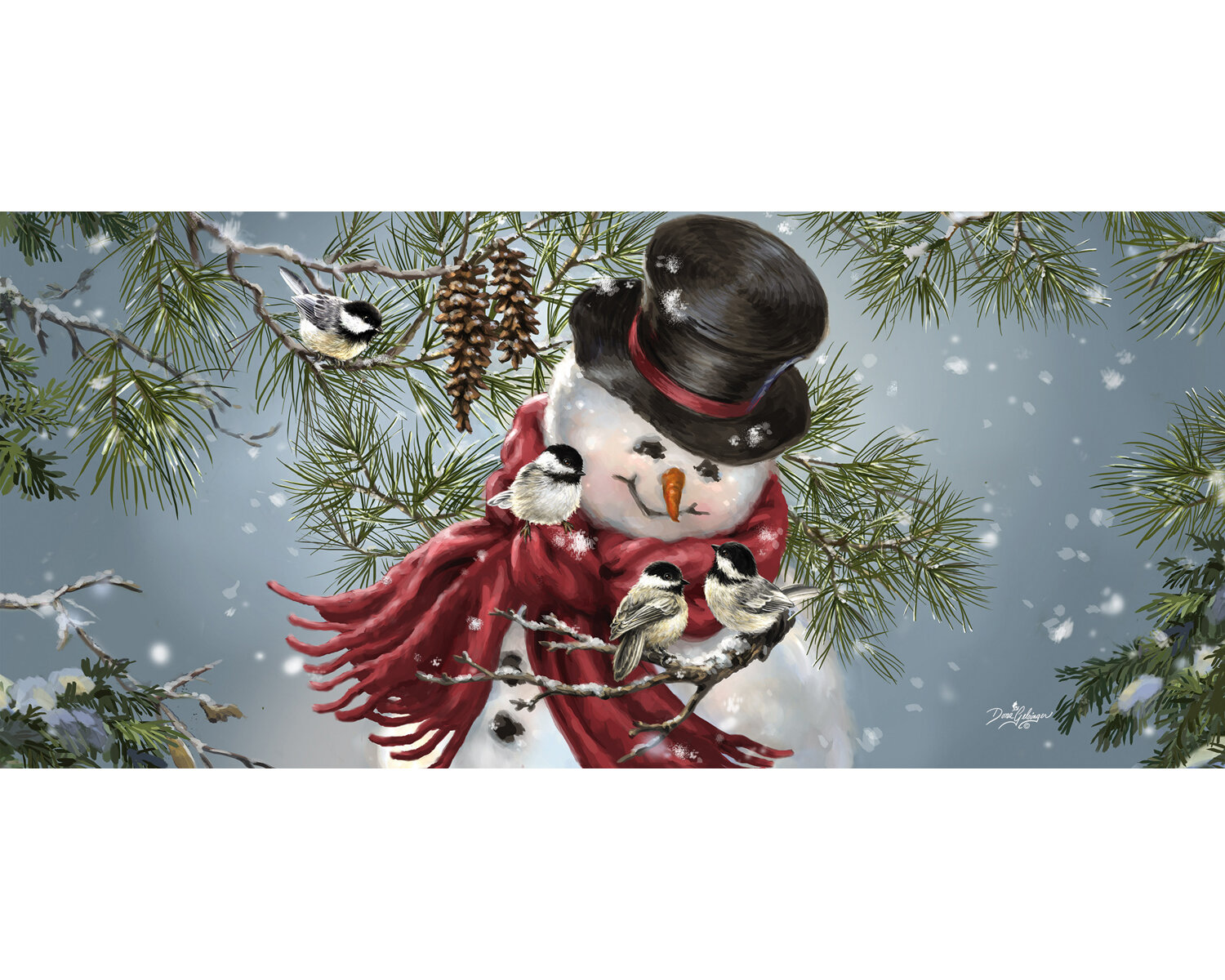 Evergreen Enterprises, Inc Winter Christmas Snowman Welcome Sassafras  Switch 22 in. x 10 in. Non-Slip Outdoor Door Mat & Reviews