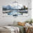 Canada Misty Mountain Majesty IV - Canada Wall Decor Set Metal