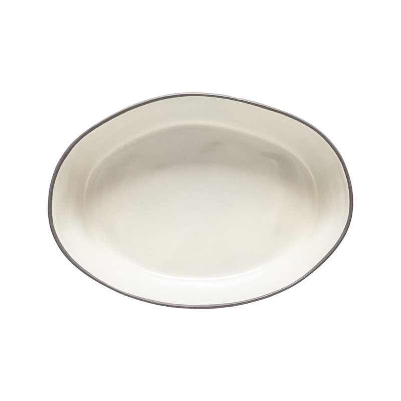 Large Oval Baker Stacked Organic