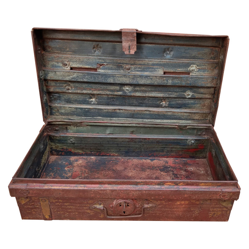 Ahmadou Handmade Decorative Trunk