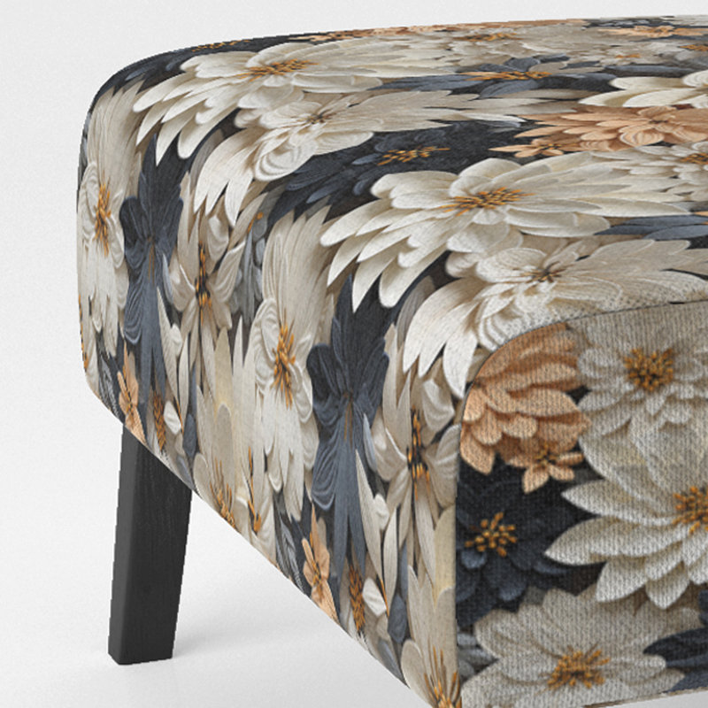 Fauteuil de chambre rembourré Cottage II
