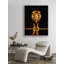 Leo - reproduction sur toile tendue