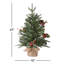 Arbre de pin 2 pi avec lumières DEL Happy Hill