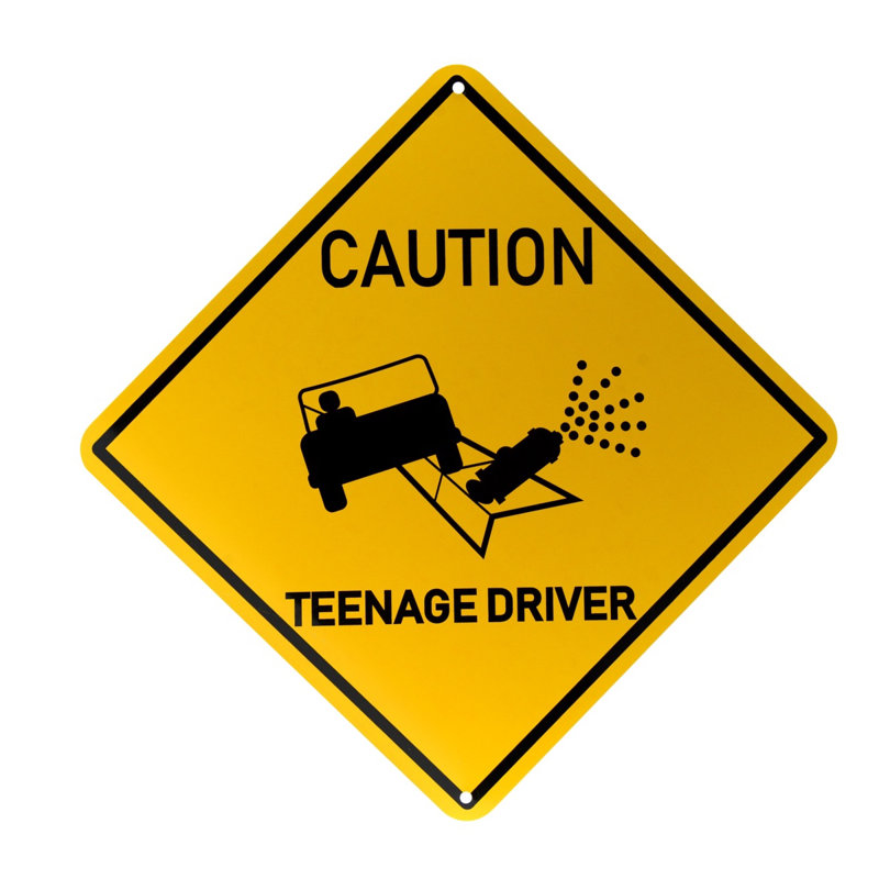 Funny Caution Teenage Driver Street Sign Novelty Metal Bedroom Door Wall Decor Funny Caution Teenage Driver Street Sign Novelty Metal Bedroom Door Wall Decor
