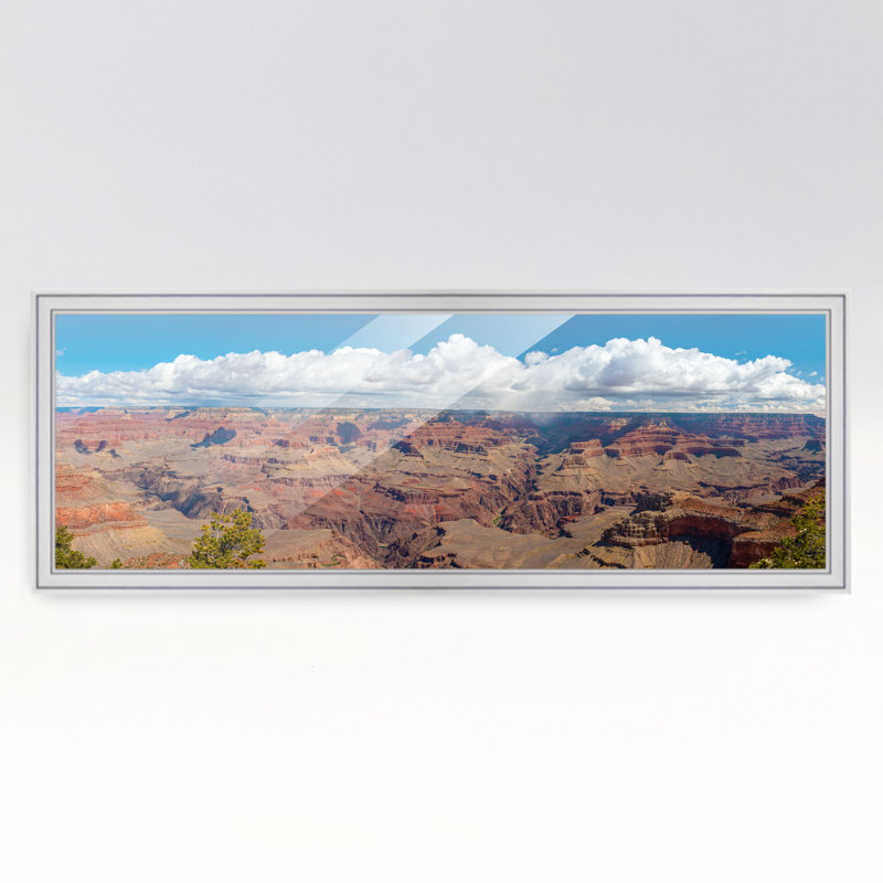 Cadre photo en bois massif, Argent, L 18 po x H 36 po