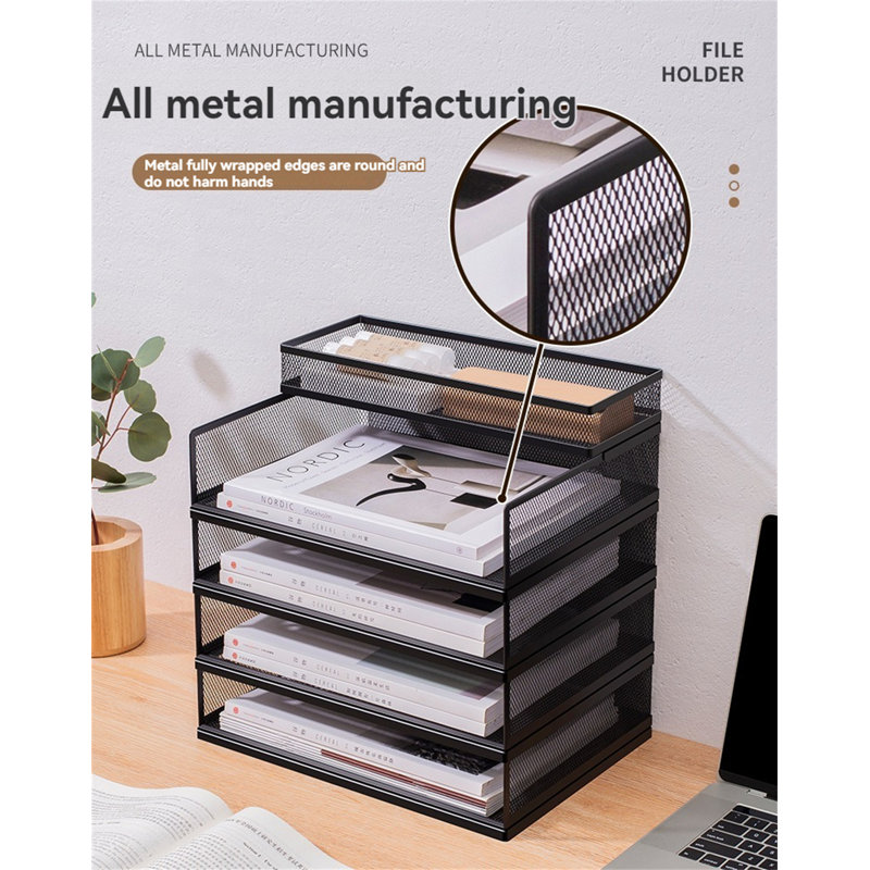 Organisateur de bureau en métal Pardner