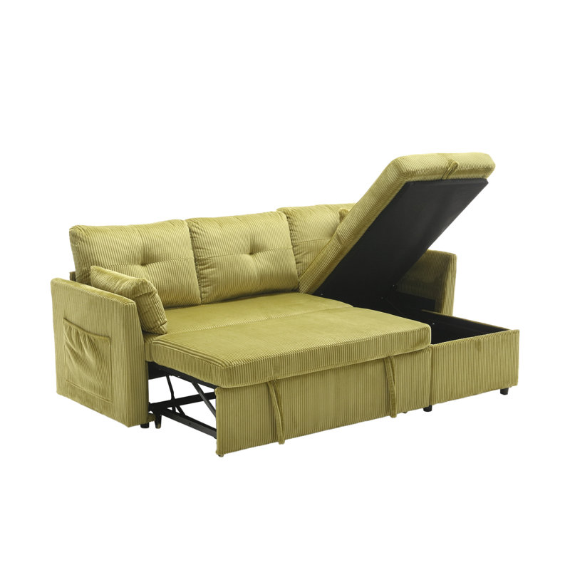 Sleeper Sofa Convertible Sofa Bed Sofa Arm Sofa Bed Couch Sleep Sofa Comfy Sofa Modern Sofa, Olive