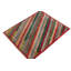 Pasha Wool Geometric Area Rug in Red/Green/Beige