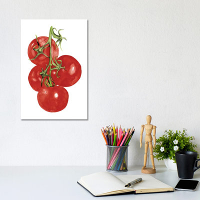 Watercolor Veggie IV by Naomi McCavitt - Wrapped Canvas Gallery-Wrapped Canvas Giclée