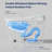 Smart Toilet,Tankless Toilets Dynamic Clean With Dryer, ADA Comfort Height One Piece Toilet With Warm Water Bidet,Modern Smart Toilet With Bidet Built In With Foot Sensor,Power Outage And Flush -114614121