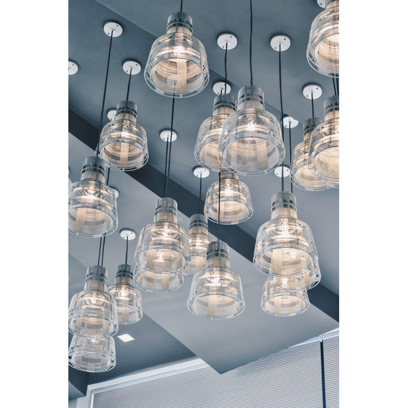 Luminaire suspendu 1 lumière Schema, Blanc