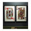 Ensemble de 2 reproductions d’art graphique encadrées sur papier