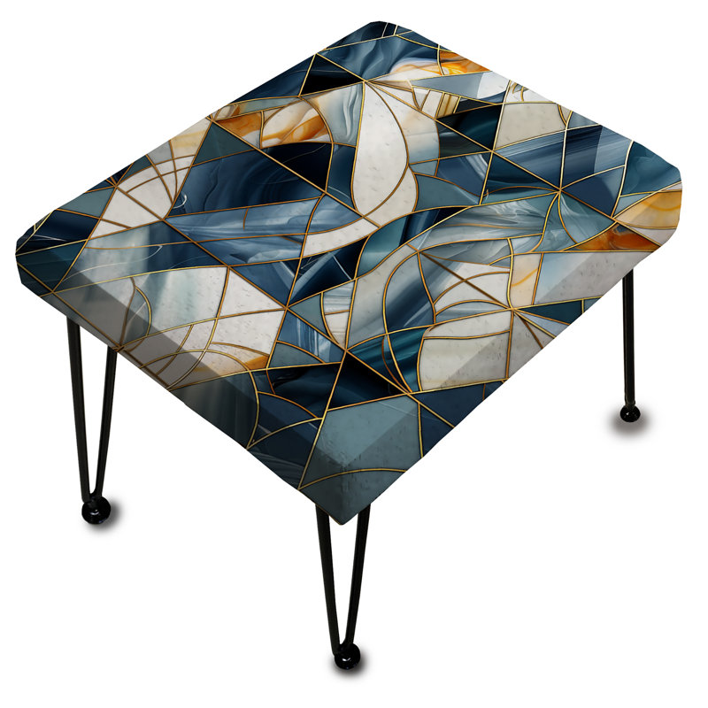 Garber - Marble Rectangle Ottoman
