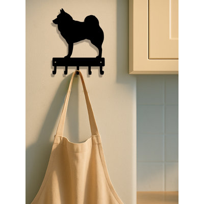 Rustic Vintage Iron Wall Hook, Multi-hook Coat & Key Storage, Industrial Style