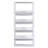 Hafner 71"H 5-Shelf Wood Open Back Bookcase-646967690