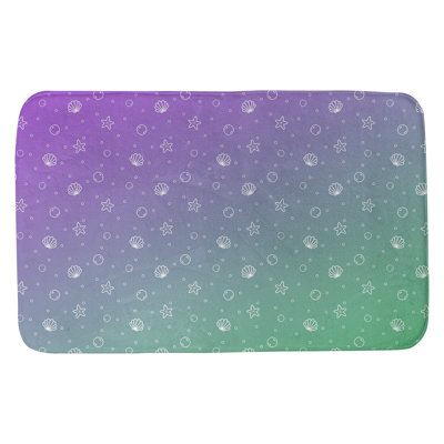 Tapis pour salle de bain coquillage Mcguigan