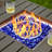  Outdoor 30" Square Rattan Fire Pit Table with  Metal Lid