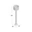 Lampe sur pied 64 po Cecelia
