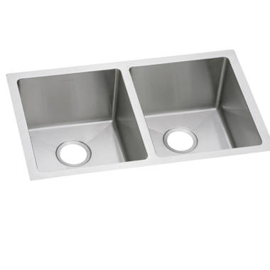 Dawn® Undermount Single to Double Combination Bowl Sink with Removable  Acrylic Glass Divider (PD1717) - Beyond Flooring