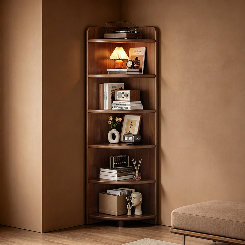 Armoire de coin Retro, 19.69, Walnut