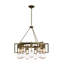 Apothecary 9 - Light Unique / Statement Wagon Wheel Chandelier-71638899