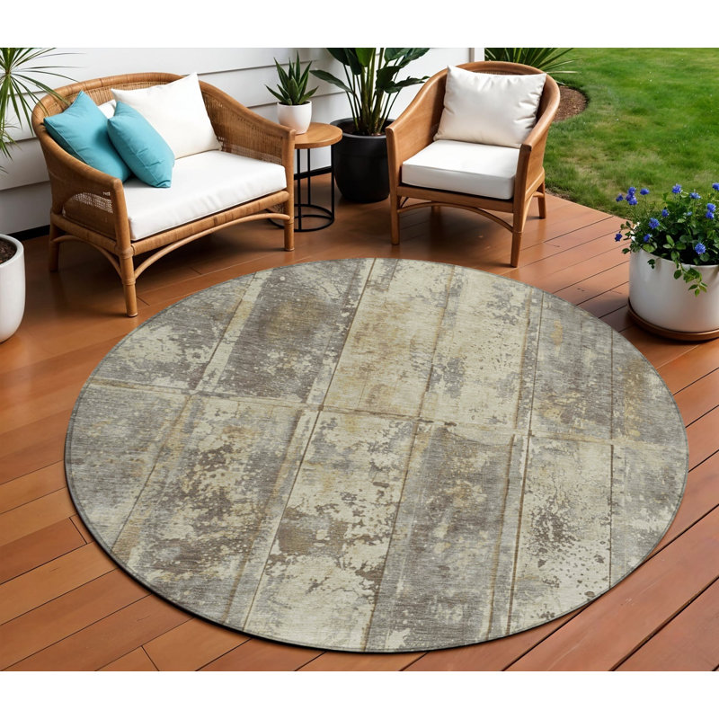 Tapis rond 8 po