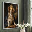 ANIMALS Series CLxx - reproduction encadrée de qualité supérieure - prête à être accrochée - aucun clou requis-1185327715-1185327641