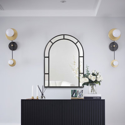 Metal Flat Wall Mirror