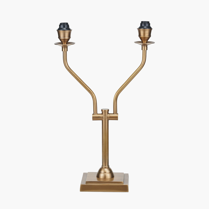 Beverlin Brass Lamp Base Lamp